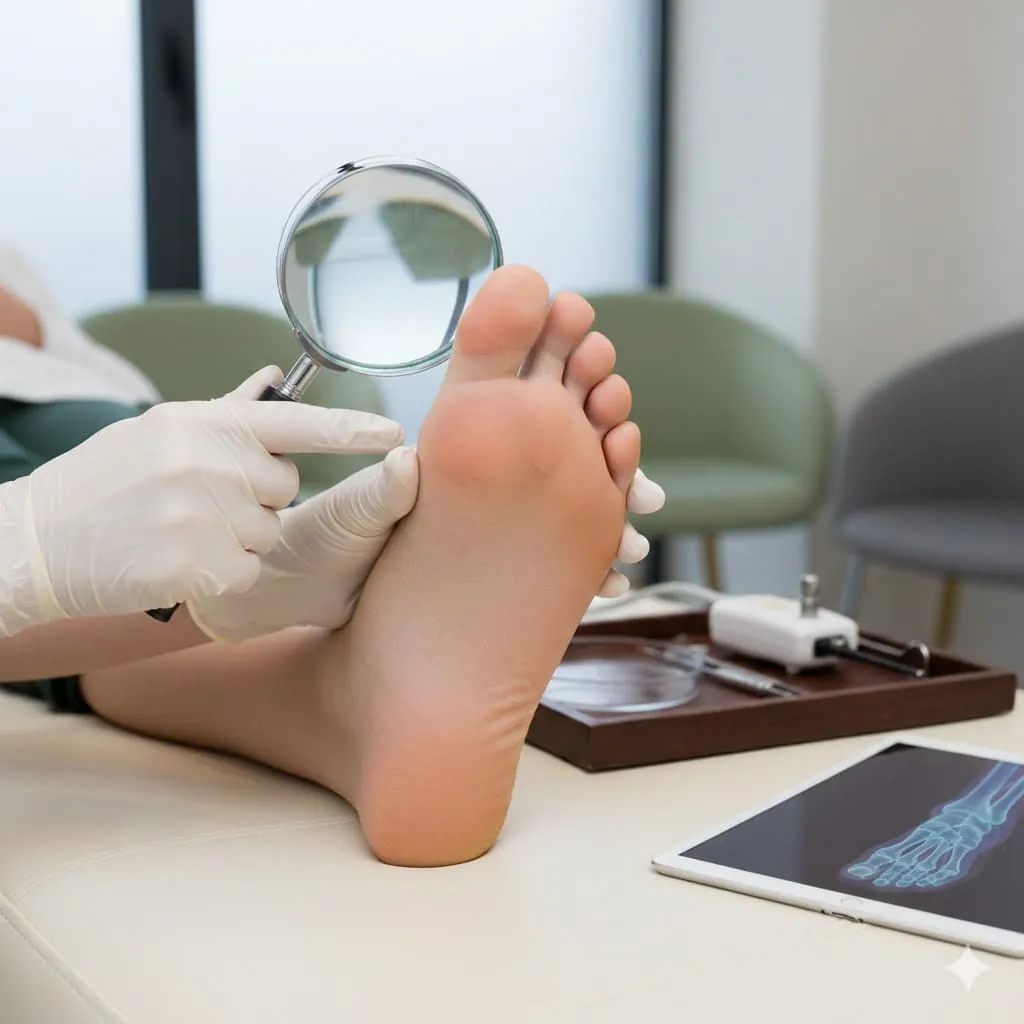 Professional foot consultation in Troy